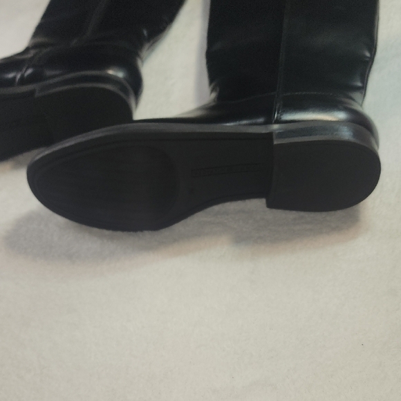 Tommy Hilfiger Black Over the Knee Boots - Picture 7 of 9